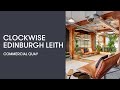 Located in what was originally a bonded warehouse, Commercial Quay, the building has been converted to create stunning open-plan office space to suit any business. Period features like block windows, wooden beams and brickwork have been carefully restored to retain a sense of charm. There’s a micro-brewery Lost in Leith on-site with outside seating for sunny days.