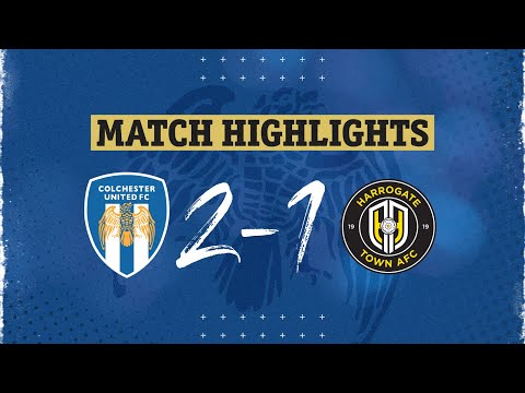 Colchester Harrogate Goals And Highlights