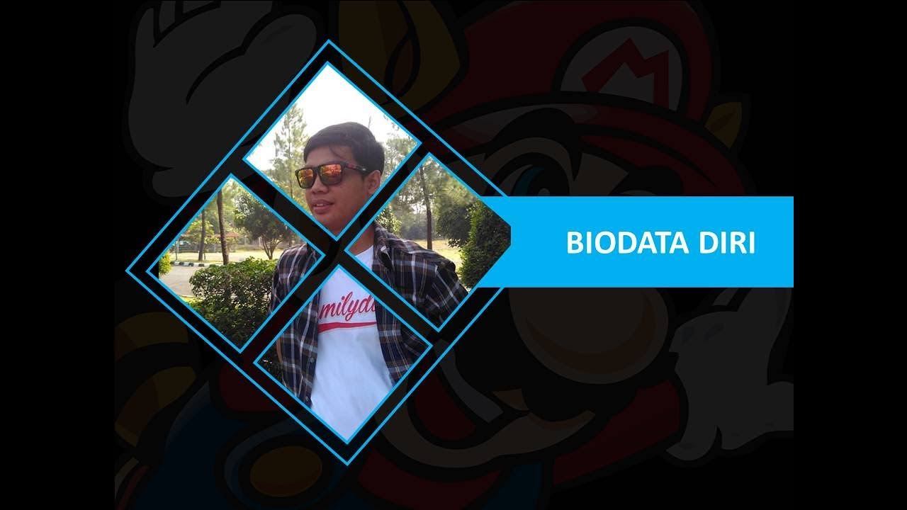  Presentation  biodata diri power point  keren banyak 