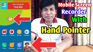 How To Record Mobile Screen With Hand Pointer - Android App Review [In Nepali]