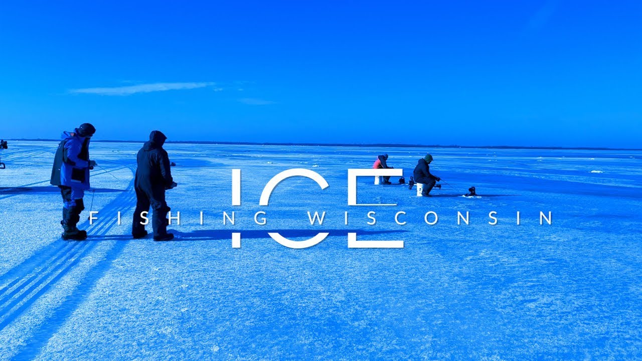 Ice Fishing White Bass & Walleye on Lake Poygan, Wisconsin with Outdoor