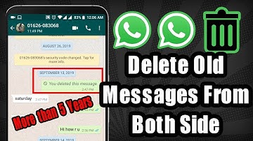Whatsapp पर 3 साल पहले के chat, image, Video, Message को करें Delete for Everyone
