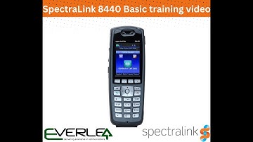 SpectraLink 8440  - Basic training video