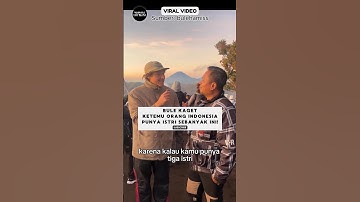 Bule Kaget Orang Indonesia Punya Istri Banyak Banget‼️ #reaksibule #shorts #viralvideo