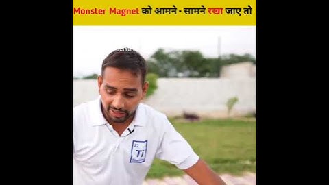 Monster Magnet Experiment BY @MRINDIANHACKER @CrazyXYZ #shorts