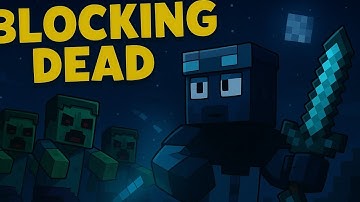 SURVIVING THE ZOMBIE APOCALYPSE in Hypixel BLOCKING DEAD!