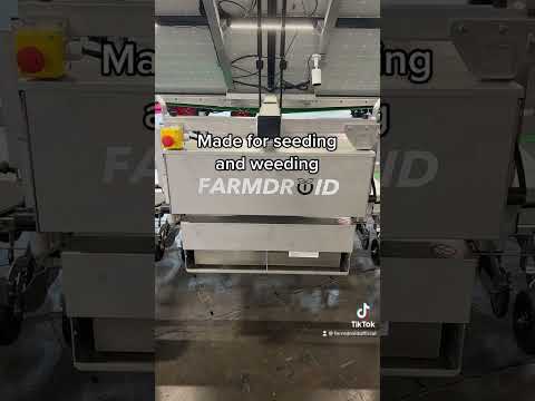 Farming made easy #agriculture #farming #agtech #robot #farmdroid #automation