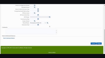 Recording Absence in ESR May20