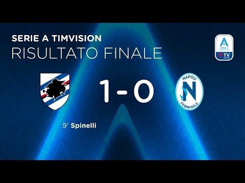 Sampdoria-Napoli Femminile 1-0 | La risolve Spinelli | Serie A Femminile @TIMVISION 2021/22