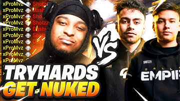 FULL CLAN OF TRYHARD TRASH TALKERS GET NUKED in Call Of Duty Vanguard (COD Vanguard Multiplayer)