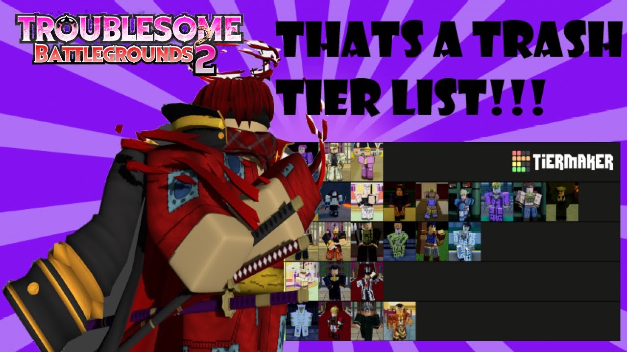 Create a Roblox JoJo Games Tier List - TierMaker