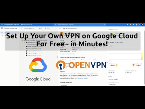 Wideo: Jak skonfigurować VPN w chmurze Google?