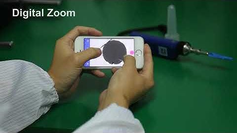 EasyGet Wifi - Dimension Fiber Endface microscope/Inspection probe