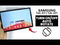 How to Auto Rotate On / Off on Samsung Tab A9 / A9 Plus - Auto Rotate Settings