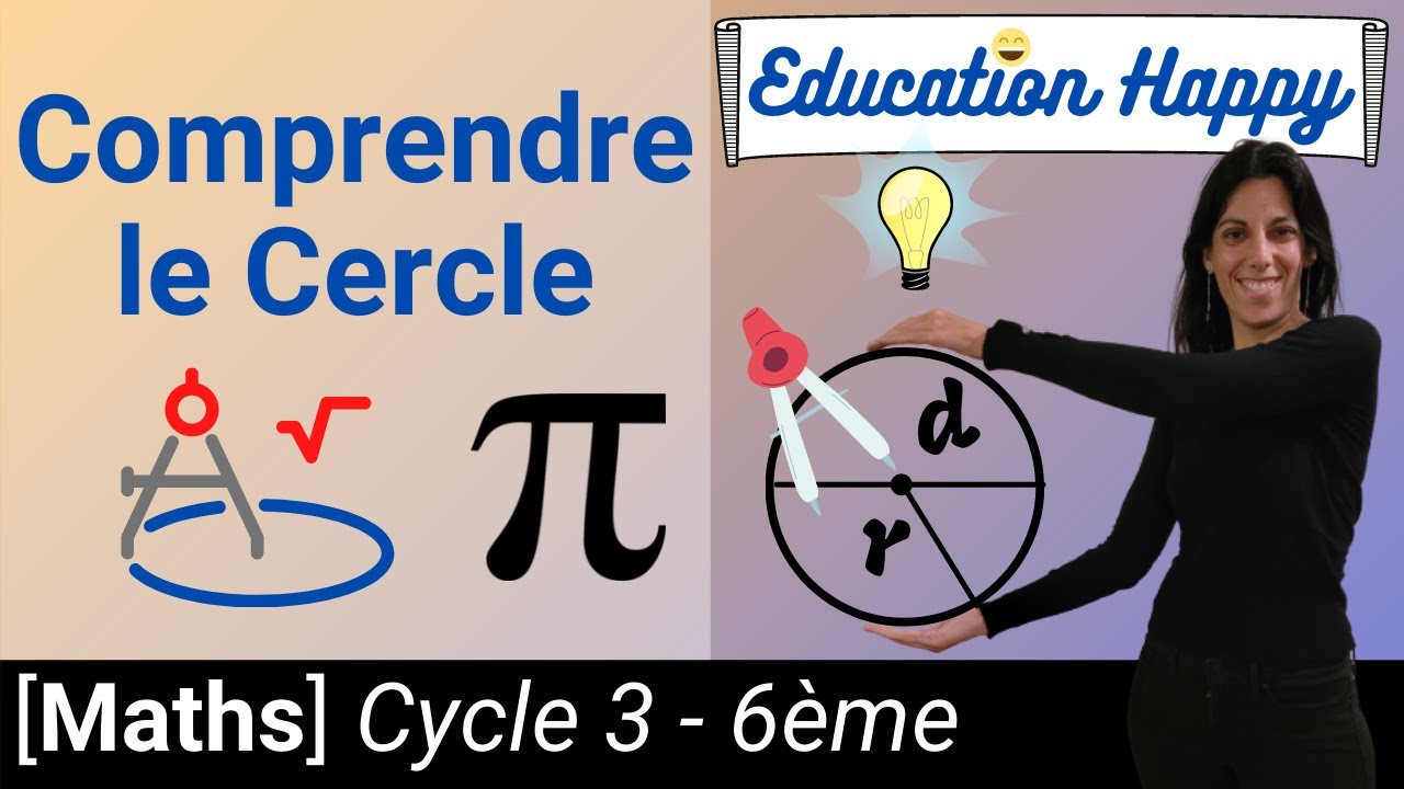 Le Cercle en Géométrie : Propriétés et Définitions - YouTube