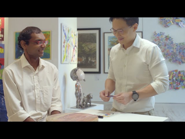 Thumbnail for Olympic Swimmer with Autism finds Peace in Painting