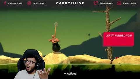 Carryminati Reacts to Getting Over it Speedrun of 2 minutes
