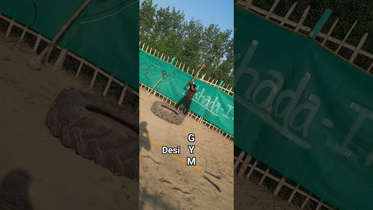 “Desi body, desi power 💪Gym time = mehnat time 🔥” 