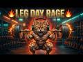 LEG DAY RAGE 💀Aggressive Hard Rock Workout Music | GYM CAT ENERGY