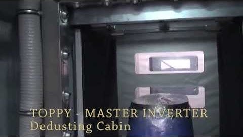 Pallet Changer - TOPPY MASTER INVERTER with de-dusting cabin