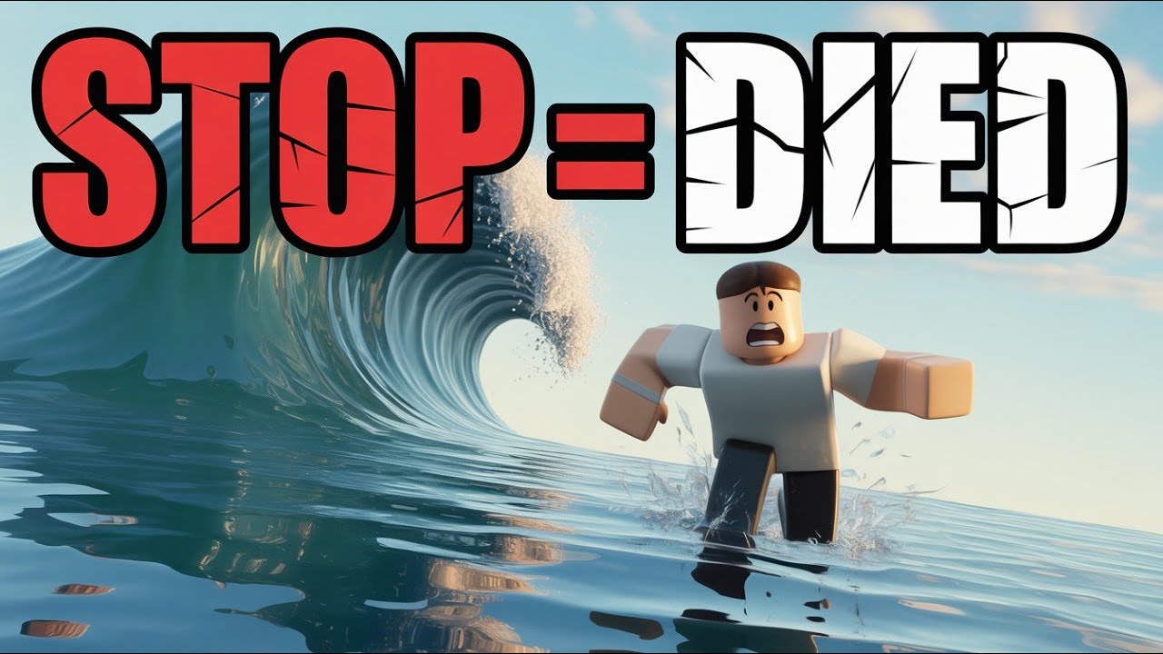 One Wrong Move = DEAD 😰🌊 In Escape Tsunami For Brainrots.