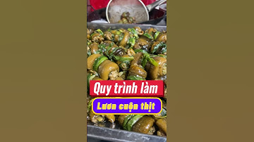 Quy trình làm món lươn cuộn thịt #luontv #food #luonxunghe #quybichichu