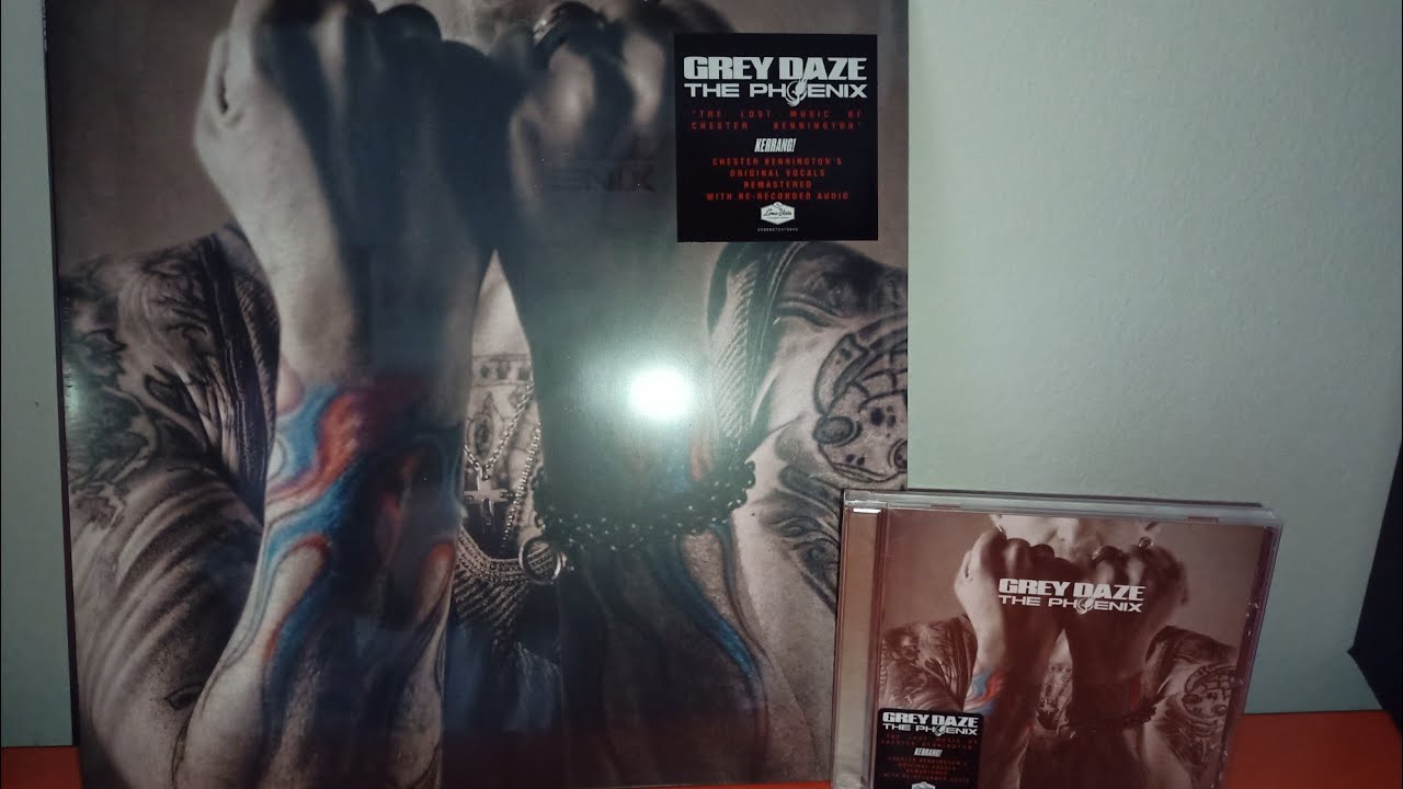 Grey Daze - The Phoenix - Cd and Vinyl (Unboxing)