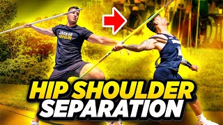 Javelin Throw | Unlock More Distance with Hip–Shoulder Separation