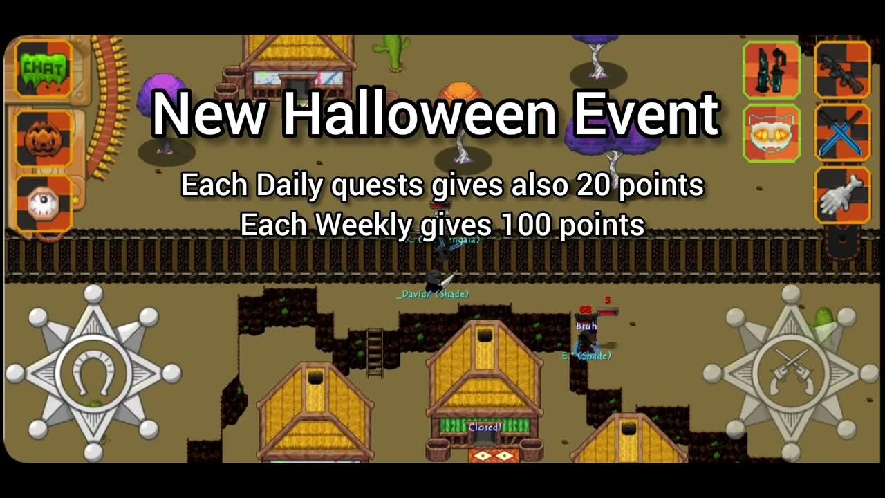Ol'West New Halloween Event 2023 Vampires and Werewolfs