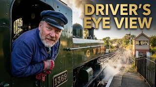 Train Driver's View: South Devon Steam Railway Cab Ride 4K