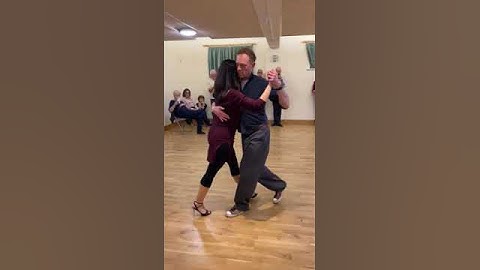 Studio T Class Demo Kyla Mares &  Richard Slade #tango #tangoclass #improvisation