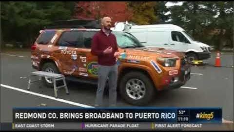 King 5 News: Kymeta and Puerto Rico