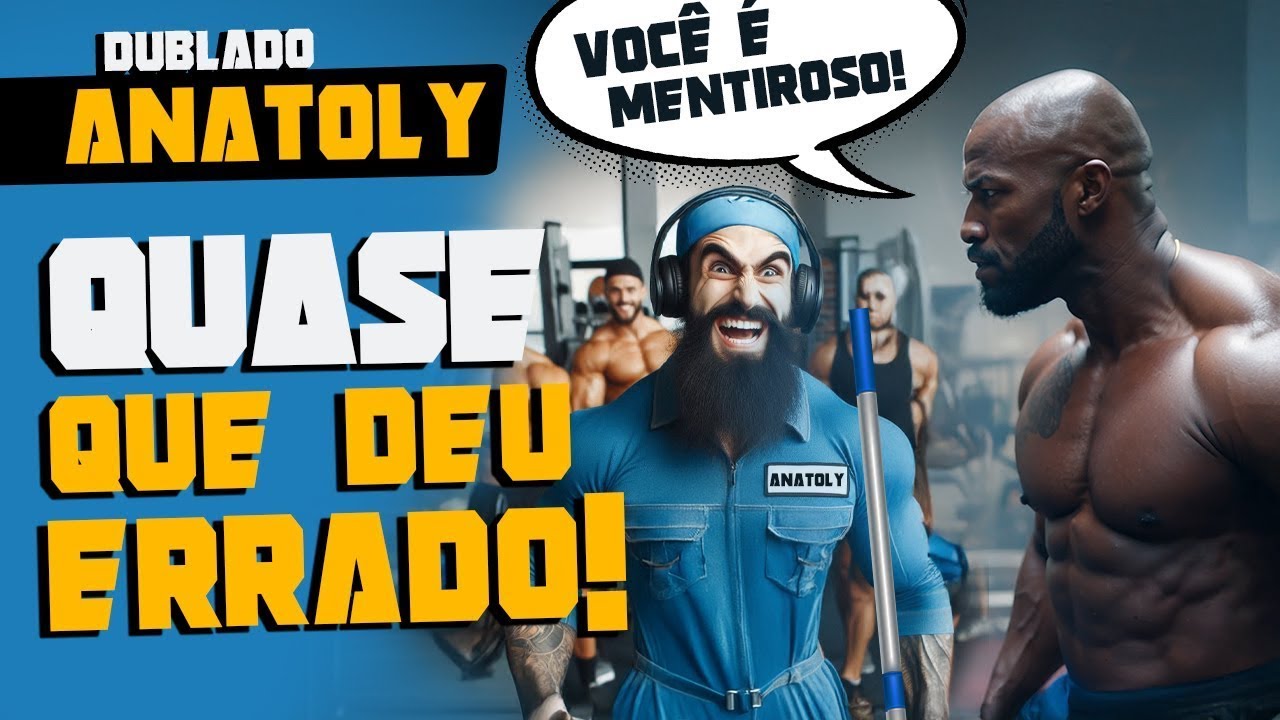 A PEGADINHA QUE QUASE DEU RUIM  Anatoly Dublado BR