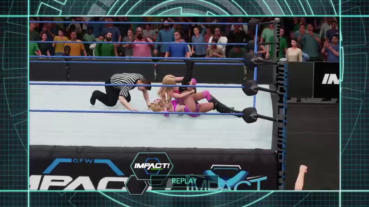 Wwe K Laurel Van Ness Vs Allie For Impact Womens Championship Youtube