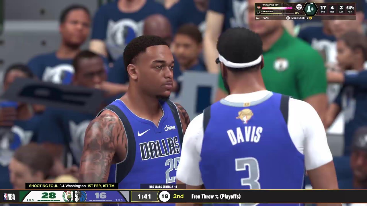 NBA 2k26 Finals Run 1/16