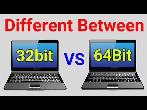 32bit and 64bit
