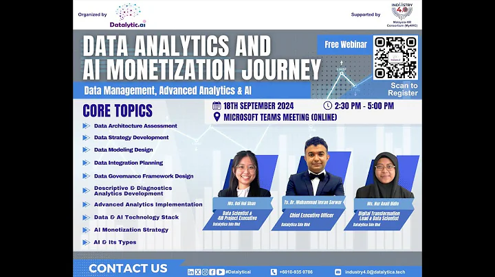 Webinar: Data Analytics And AI Monetization Journey