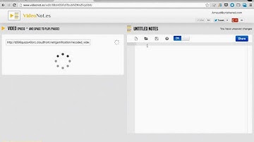 How-to take notes from Coursera with VideoNot.es