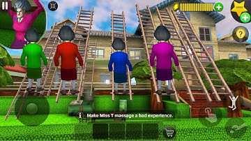 Troll Miss T so funny daily in Scary Teacher 3D (android, ios) [mod menu ]