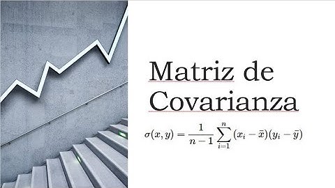 Matriz Covarianza con Python
