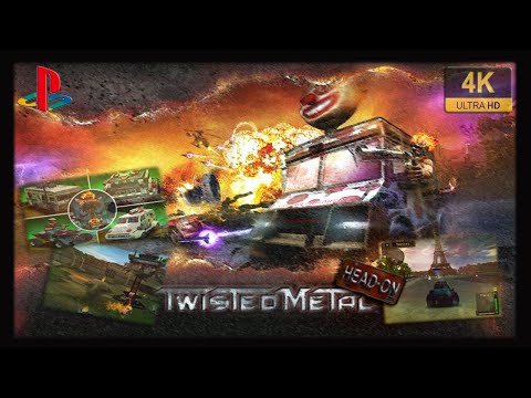 Twisted Metal: Head-On Extra Twisted Edition Longplay Roadkill Walkthrough |4k60fps| (PlayStation 2)