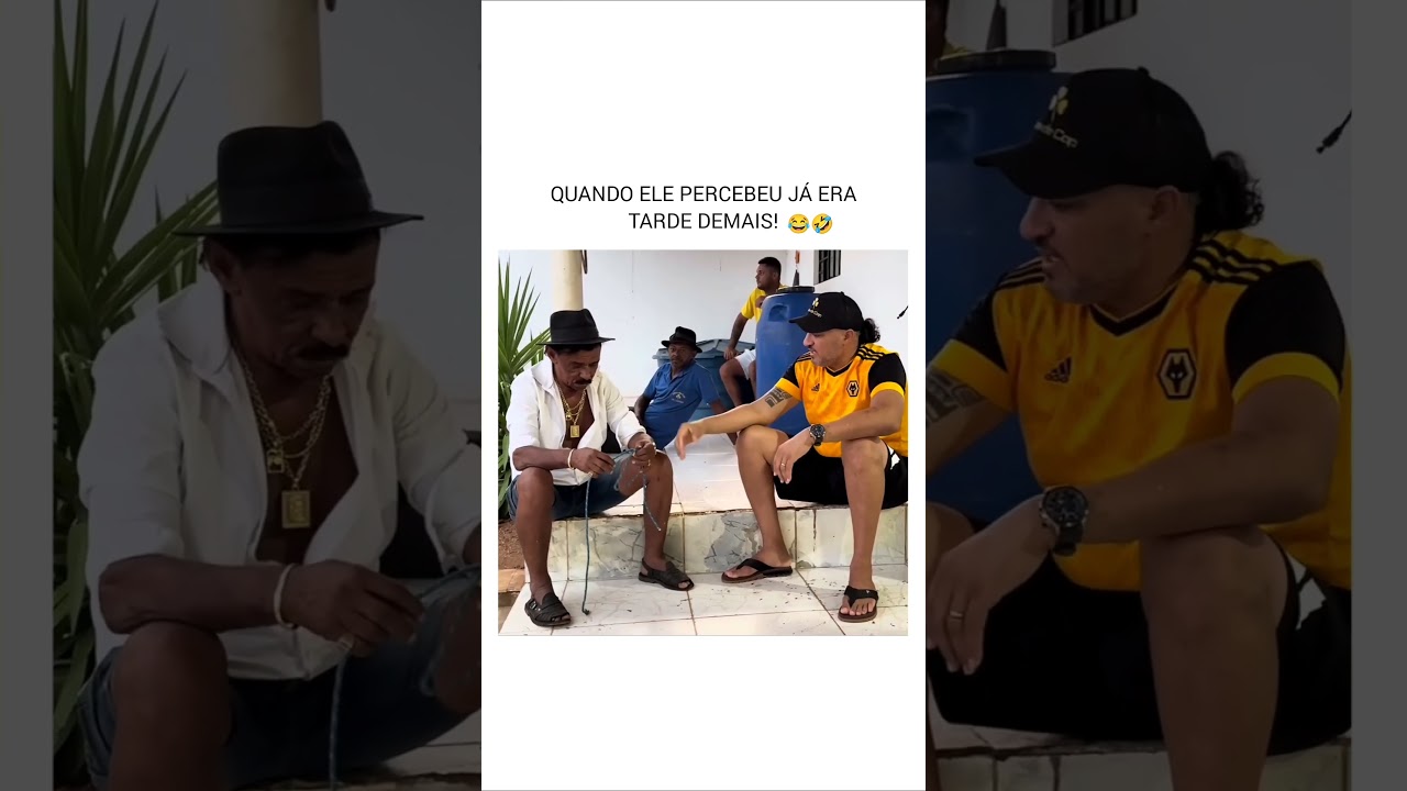 "QUANDO TIRINGA PERCEBEU, JÁ ERA TARDE DEMAIS 