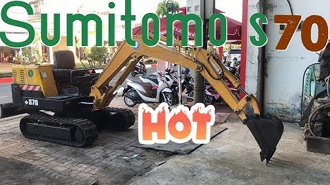 Xe Múc Mini Sumitomo Sh70 Cực Đỉnh : Cửa Hàng Nông Ngư Cơ Nguyễn Văn Châu