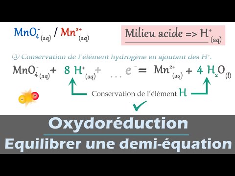 Vidéo: Pourquoi un milieu acide est-il nécessaire dans le titrage redox ?