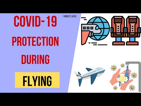 How to Protect against COVID-19 while Flying #Shorts