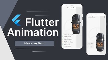 Flutter Animation Mercedes Benz Application | Flutter Animation | Flutter Animation Tutorial