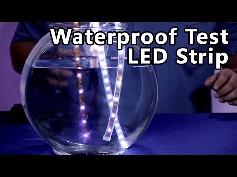 LED Strip Water Test & IP Ratings IP68 - IP67 - IP40