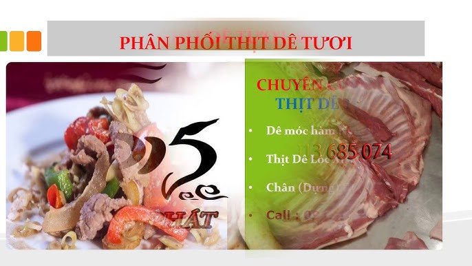 3. Các món ăn nổi tiếng từ thịt dê tươi Nha Trang