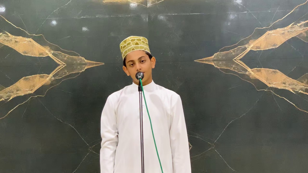 Beautiful Quran recitation by Chaus Abdullah Ailt student Rajkot - YouTube