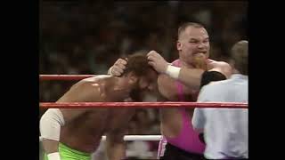 Jim The Anvil Neidhart Vs Macho Man Randy Savage Snme 1989 Match Wwf